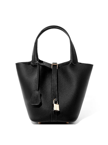 高見え TOGO本革 レディース バケツバッグ 親子仕様・大容量 SK33