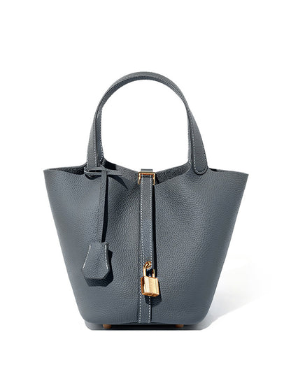 高見え TOGO本革 レディース バケツバッグ 親子仕様・大容量 SK33