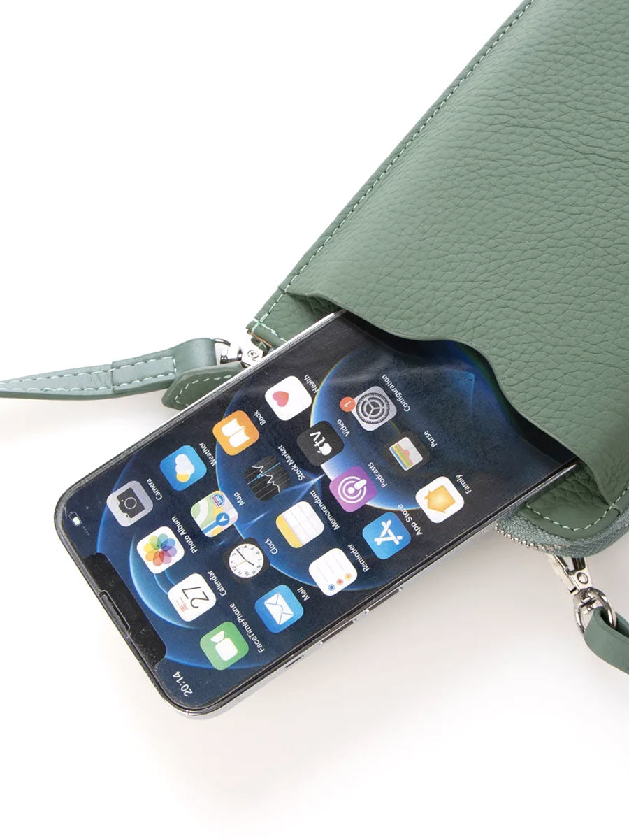 大人気 本革 レディース スマホショルダー財布 軽量・スマホ収納 SK34