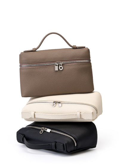 高見え 本革 レディース 3WAY ボックスバッグ 斜めがけ・手提げ SK35